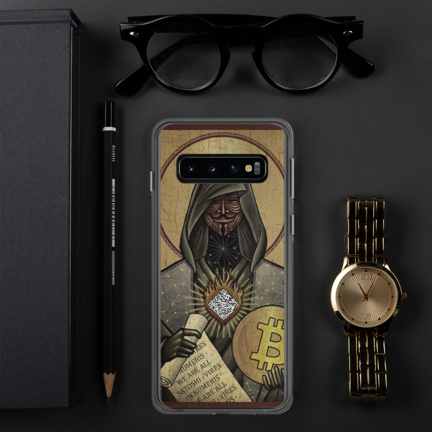 Capa para Samsung® Satoshi Nakamoto é o Bitcoin