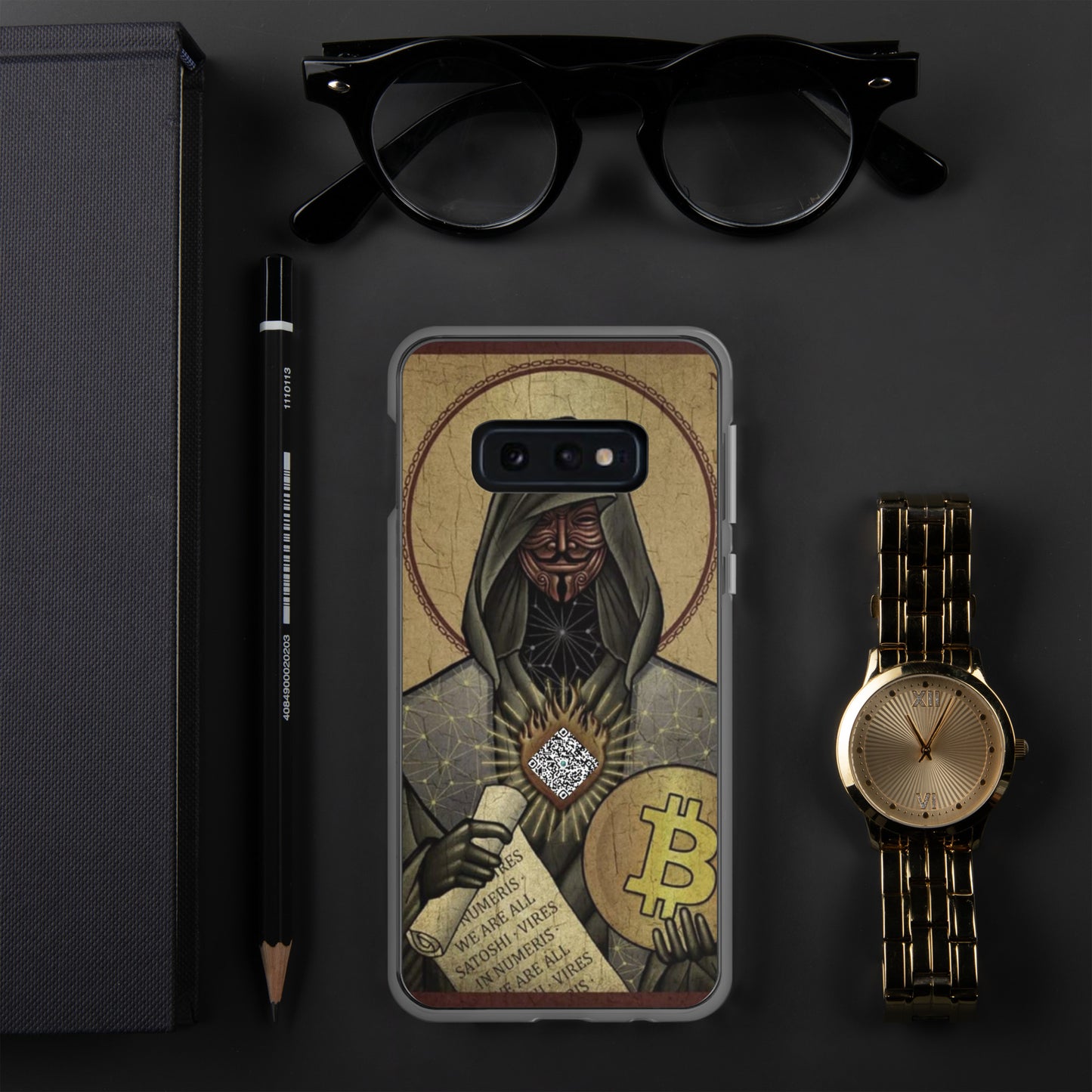 Capa para Samsung® Satoshi Nakamoto é o Bitcoin