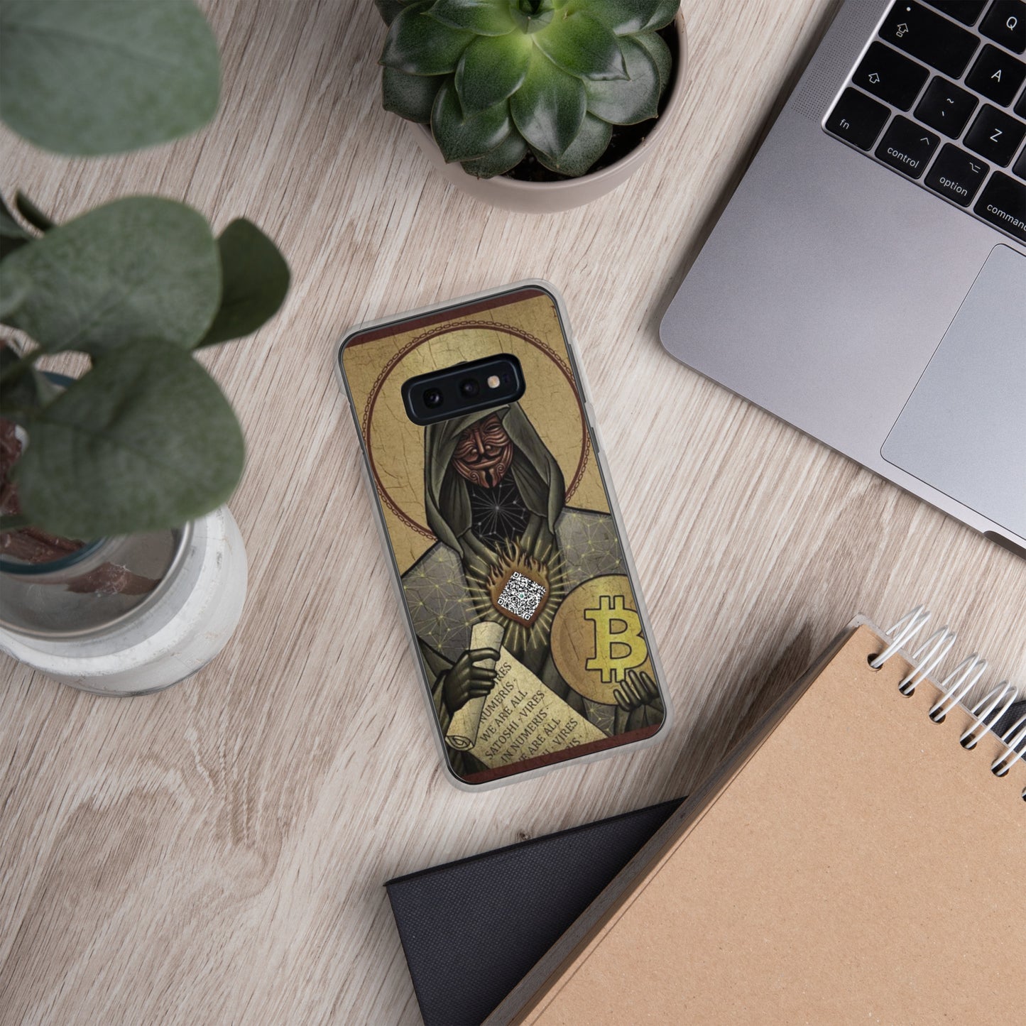 Capa para Samsung® Satoshi Nakamoto é o Bitcoin