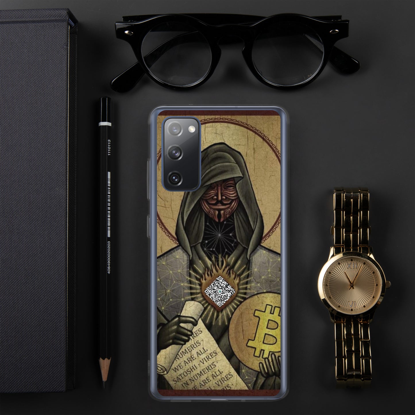 Capa para Samsung® Satoshi Nakamoto é o Bitcoin