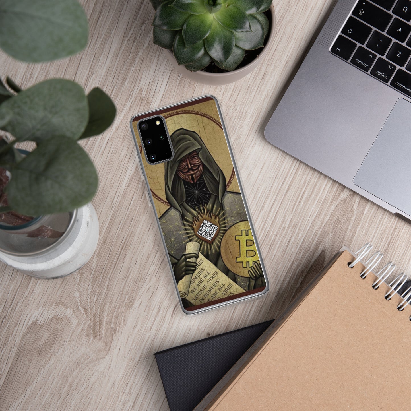 Capa para Samsung® Satoshi Nakamoto é o Bitcoin