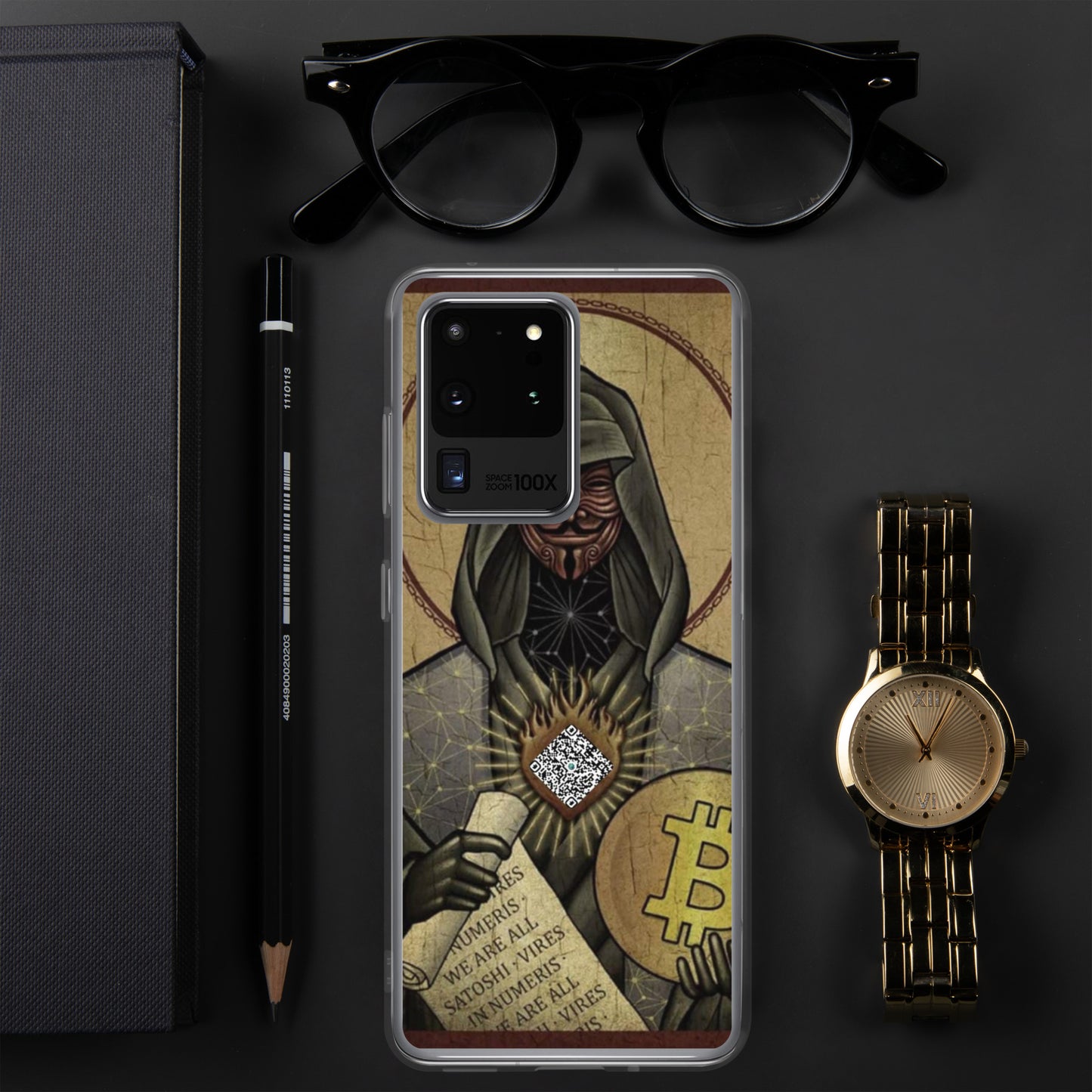 Capa para Samsung® Satoshi Nakamoto é o Bitcoin