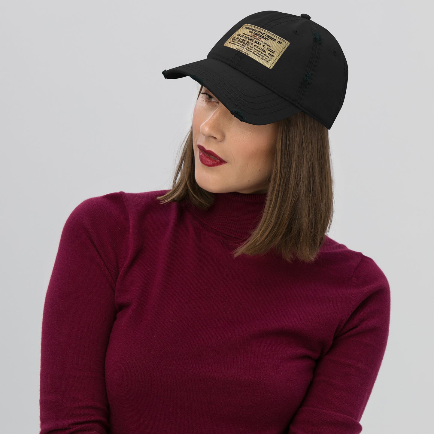 Boné Dad Hat Desgastado Repetindo 1933