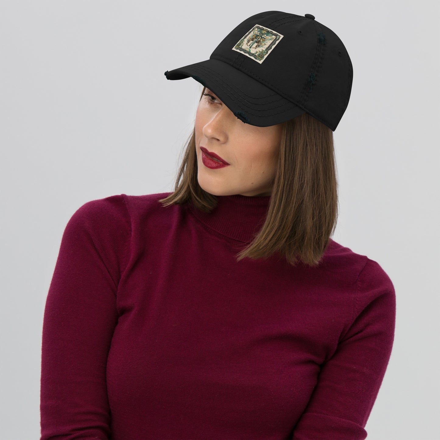 Boné Dad Hat Desgastado Certificado Liberdade BTC