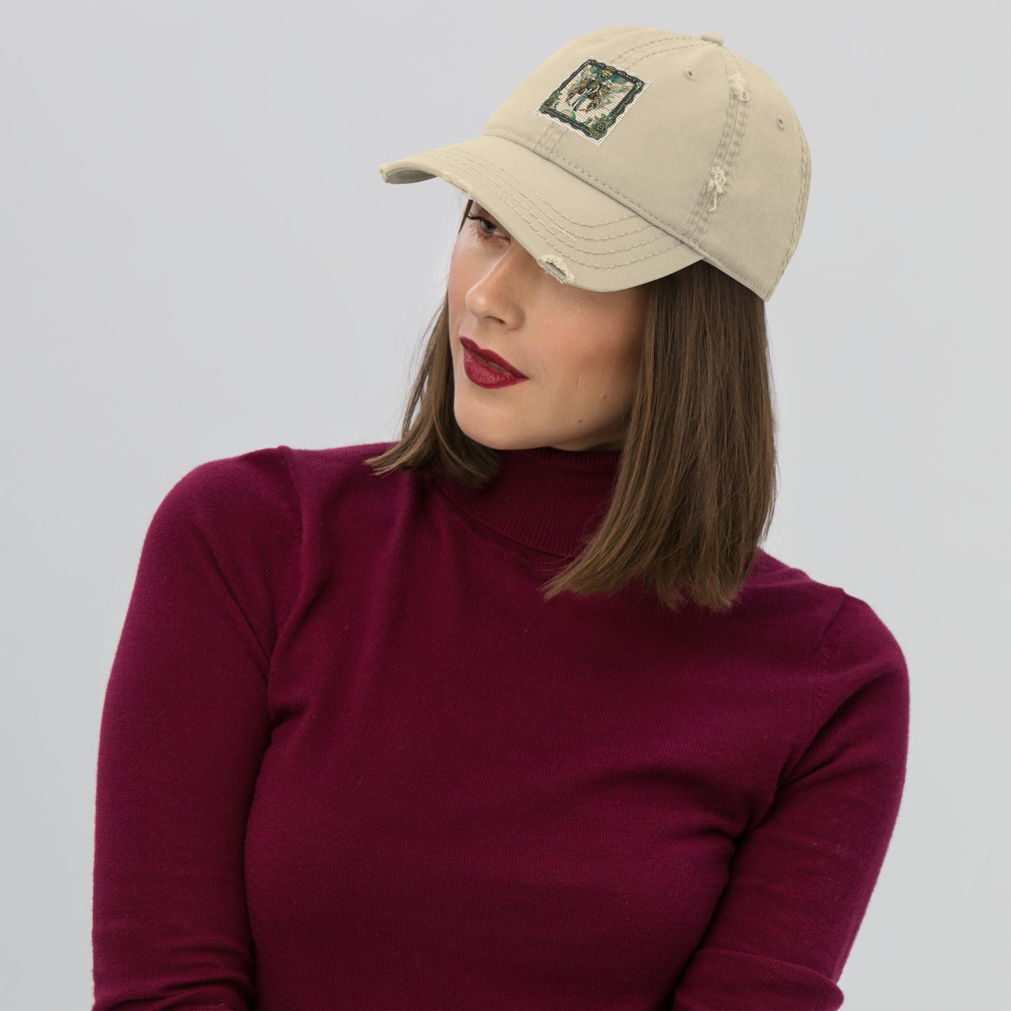 Boné Dad Hat Desgastado Certificado Liberdade BTC