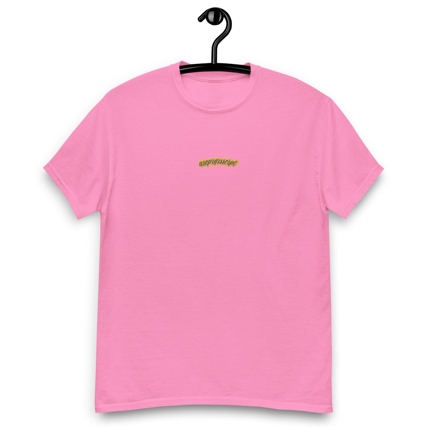 useprgrsscrpt embroidered shirt