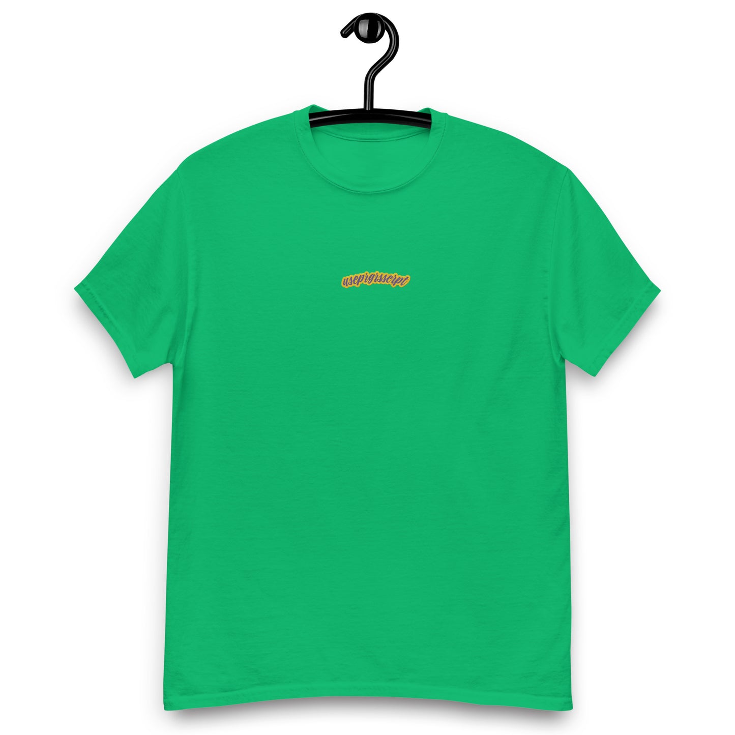 useprgrsscrpt embroidered shirt