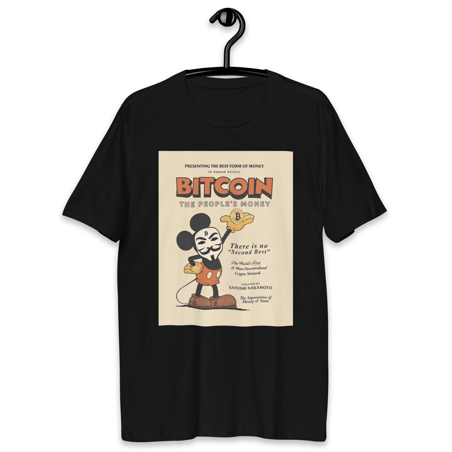Camiseta Satoshi Mouse Apresenta