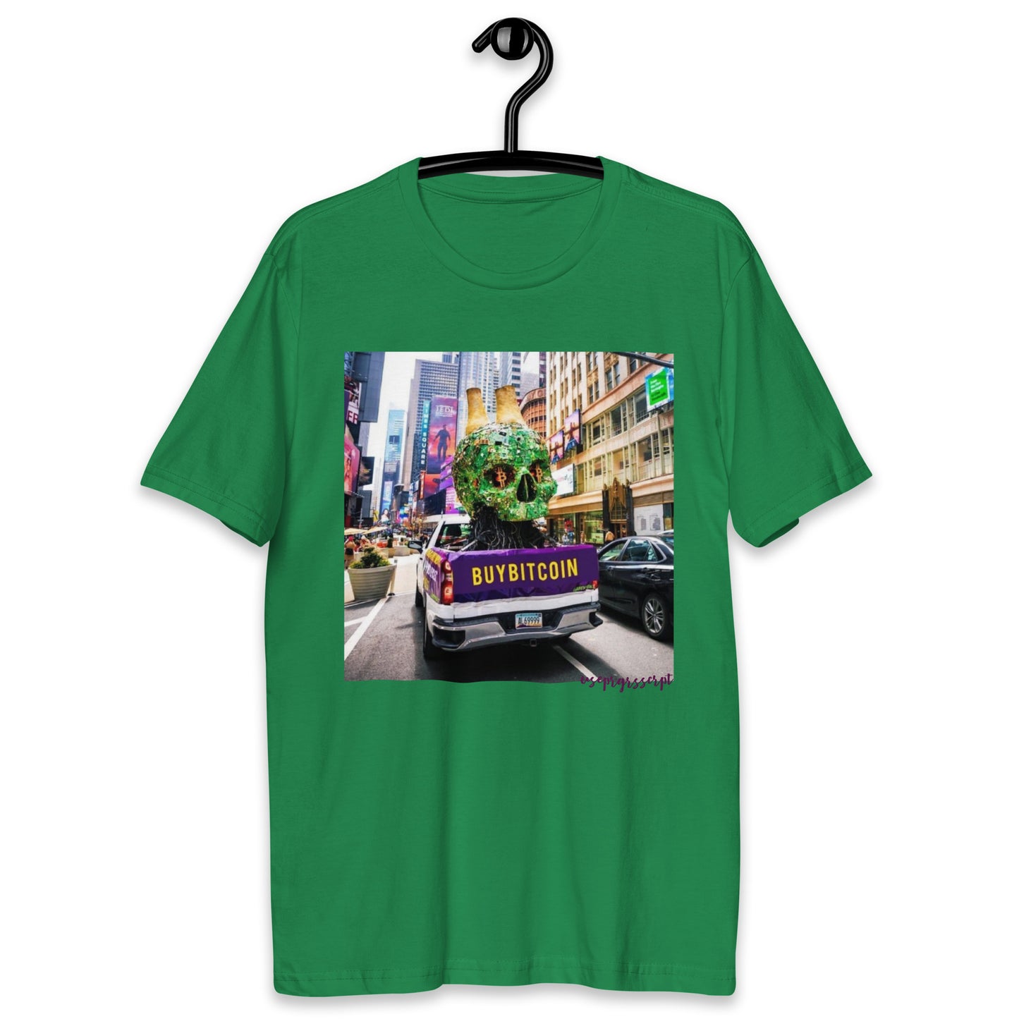 Camiseta Não siga os hipócritas Compre Bitcoin
