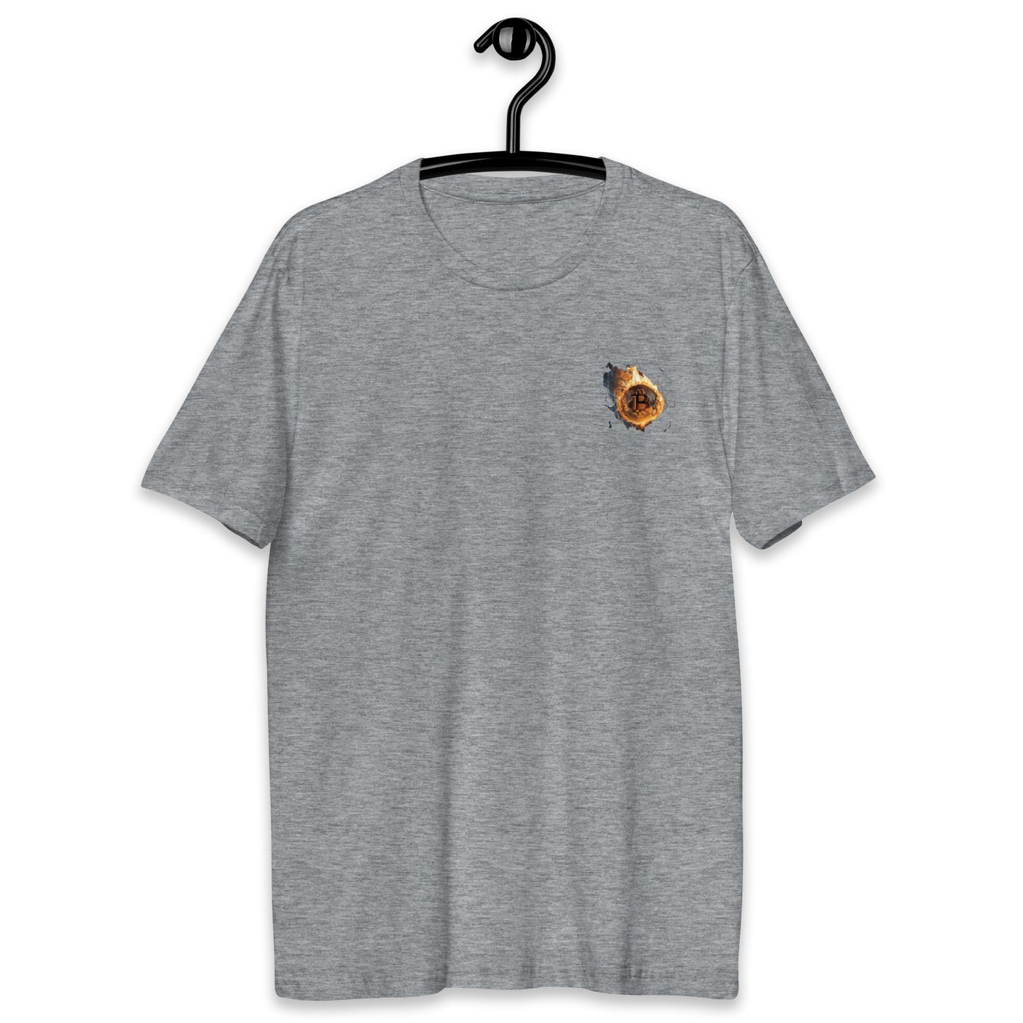 BTC on fire t-shirt