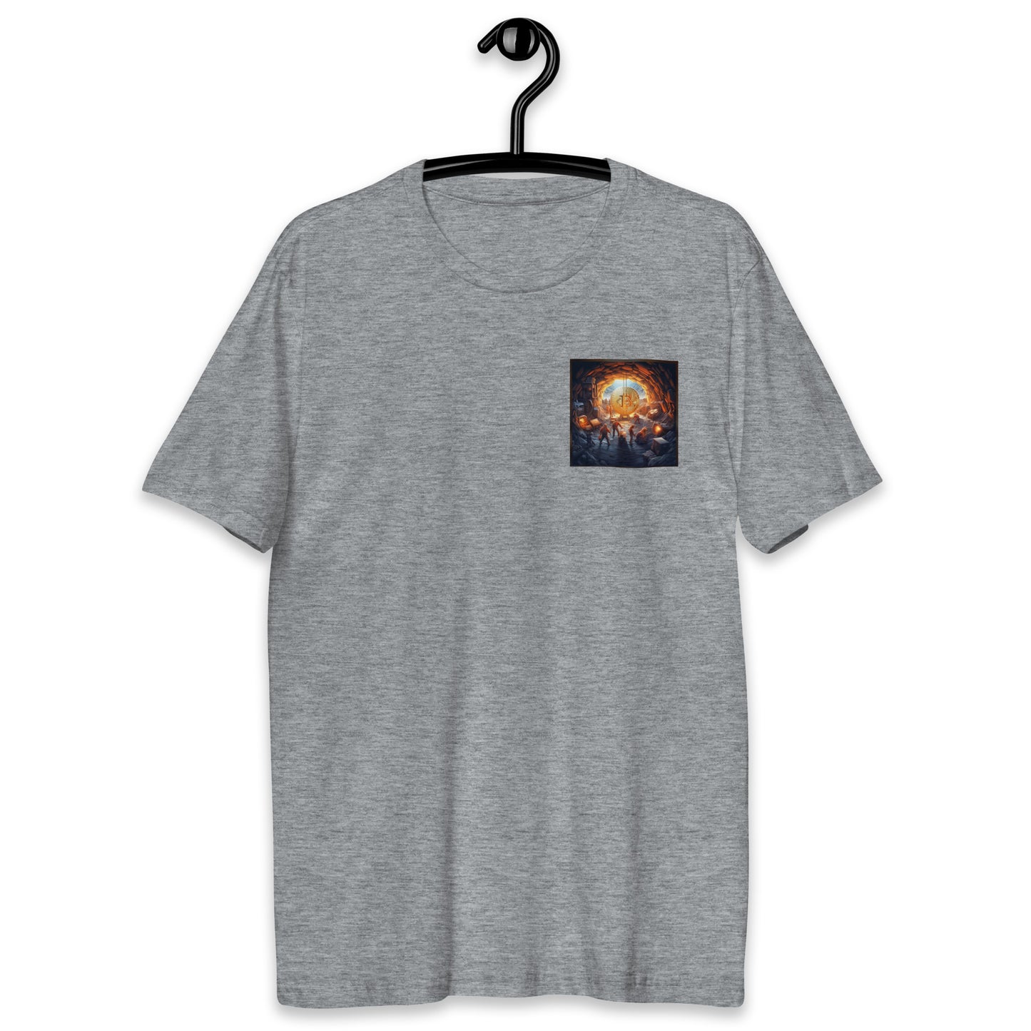 Camiseta use Mineração na Era das Blockchains