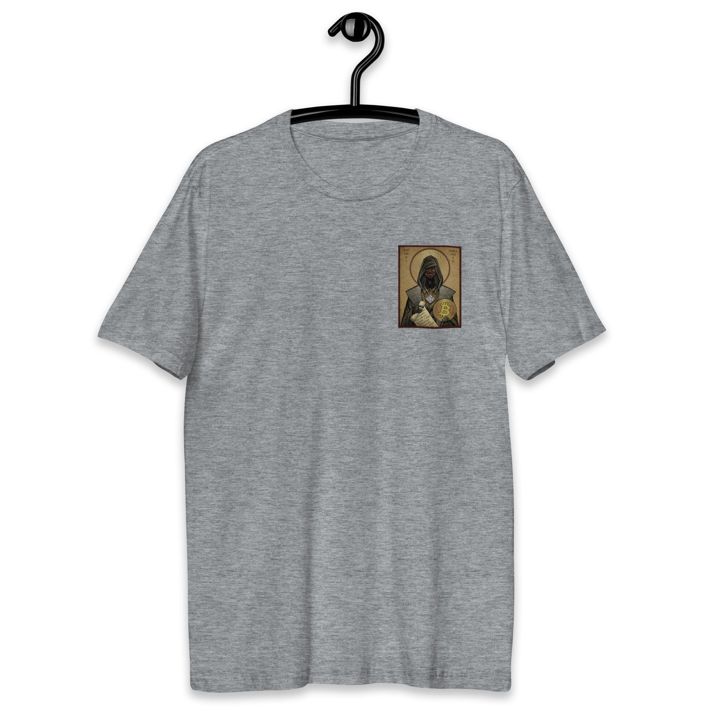 Camiseta use Satoshi Nakamoto é o Bitcoin