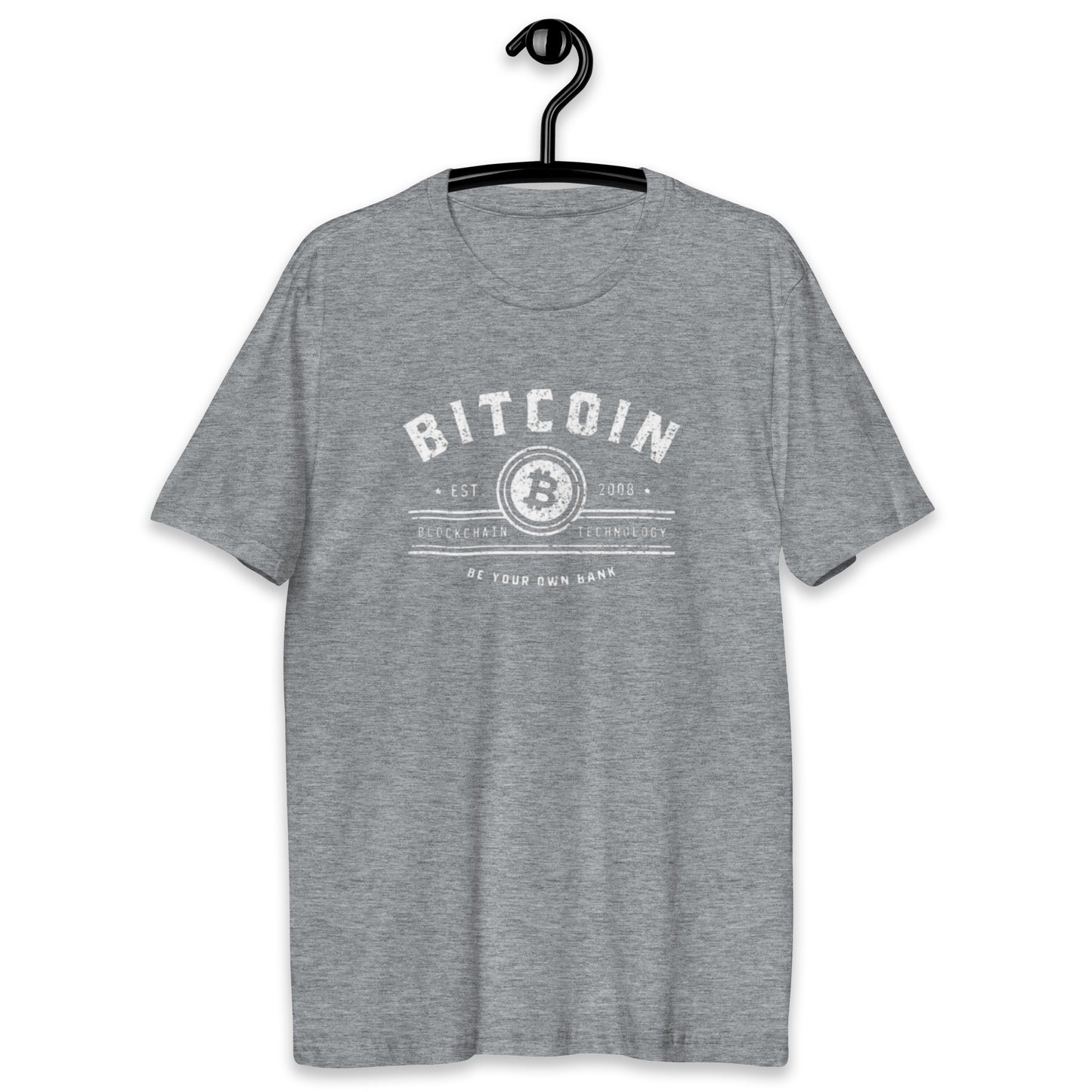 Camiseta Bitcoin seja seu próprio banco