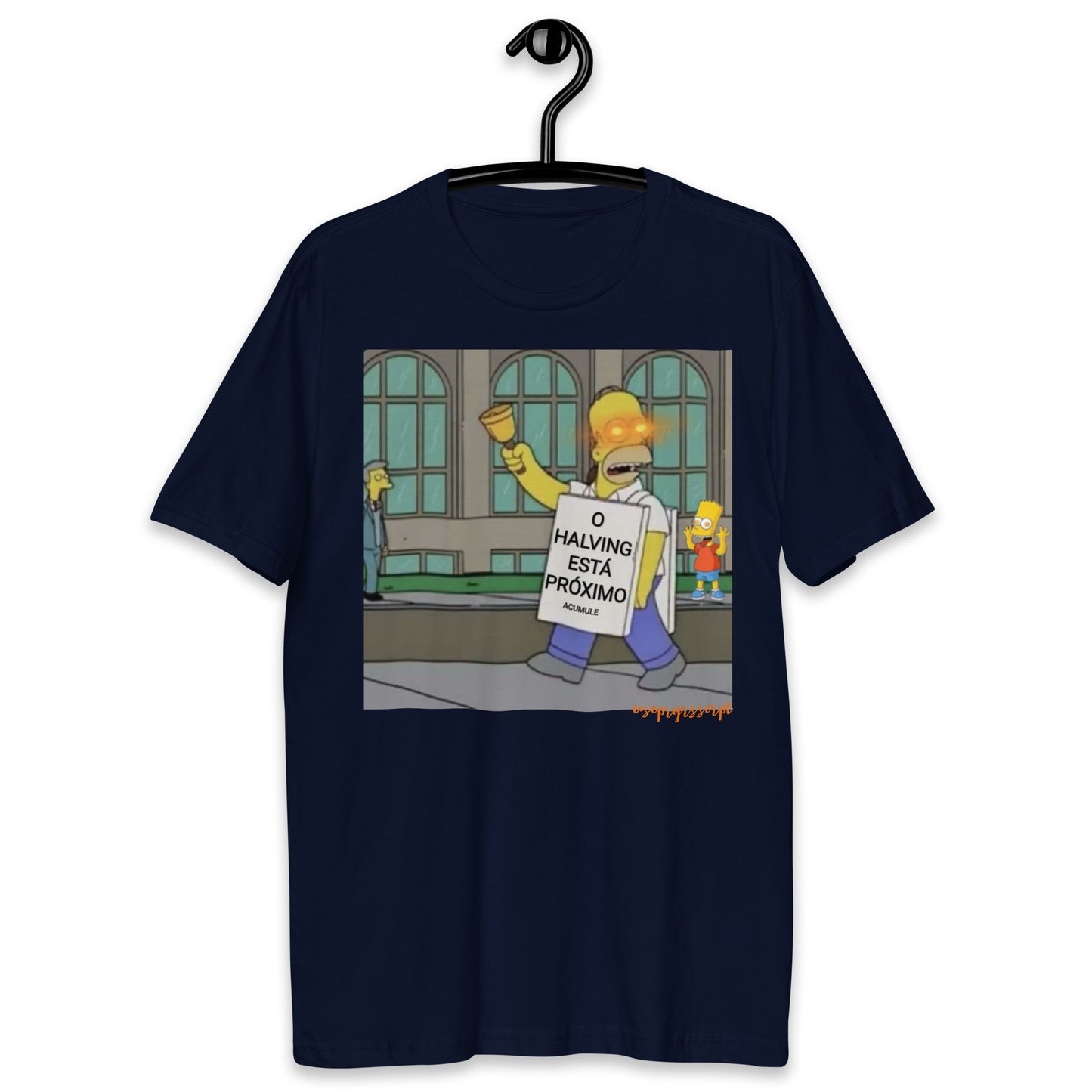 Camiseta O Halving está próximo ACUMULE