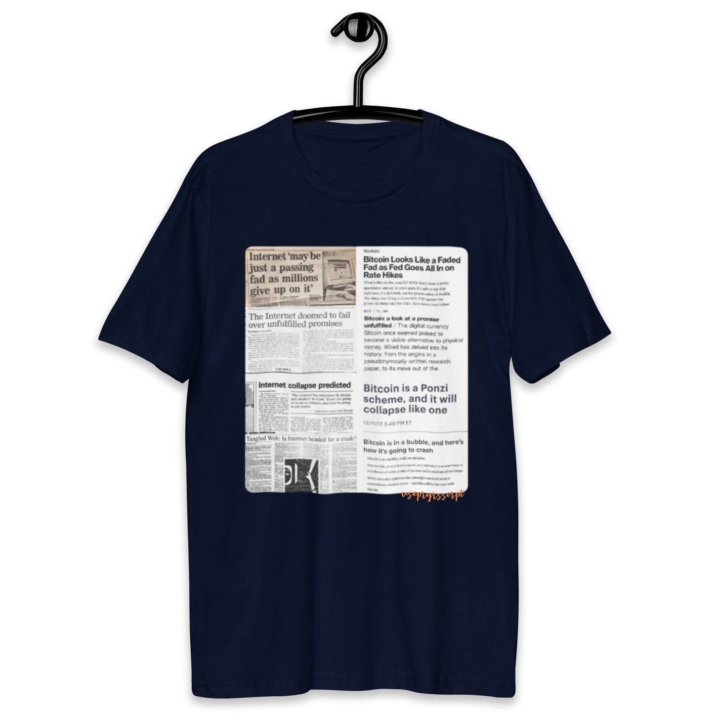 Denying the Crypto Revolution T-Shirt
