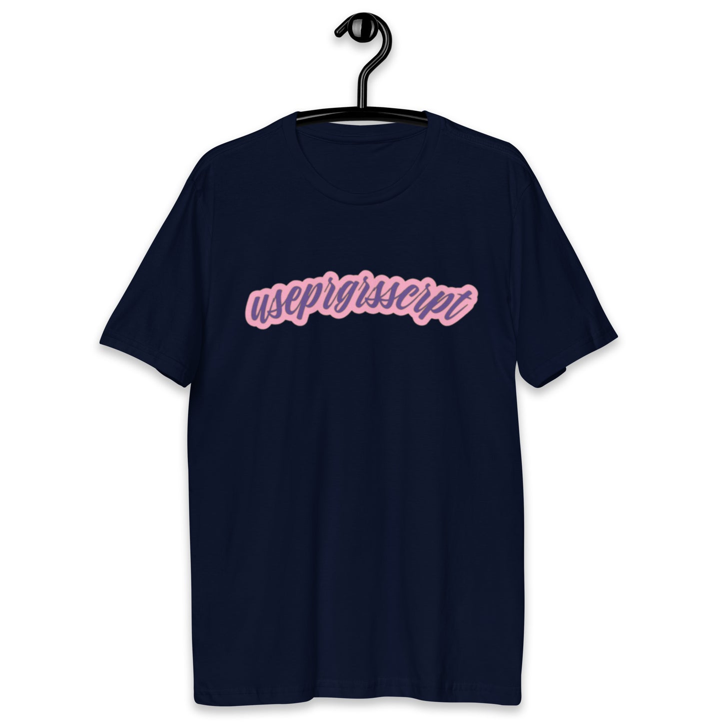 Camiseta useprgrsscrpt II Rosa