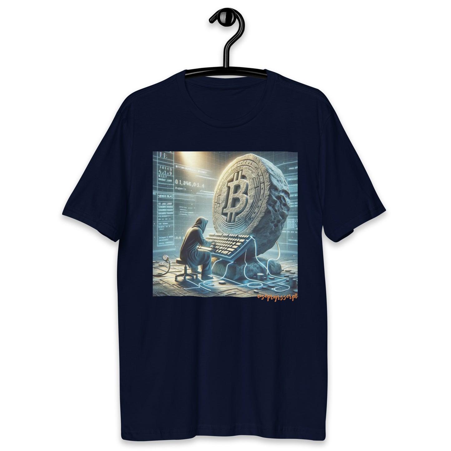 Camiseta Bloco Genesis Bitcoin
