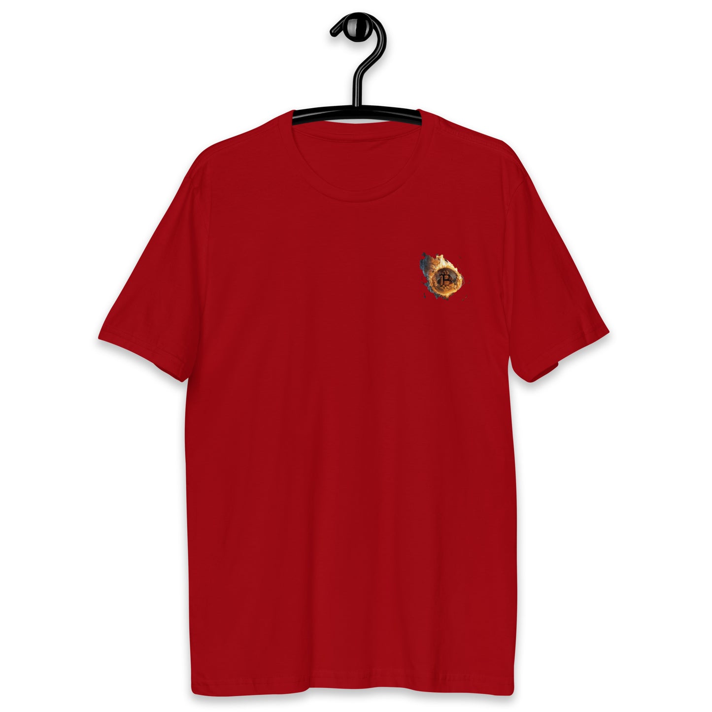 BTC on fire t-shirt