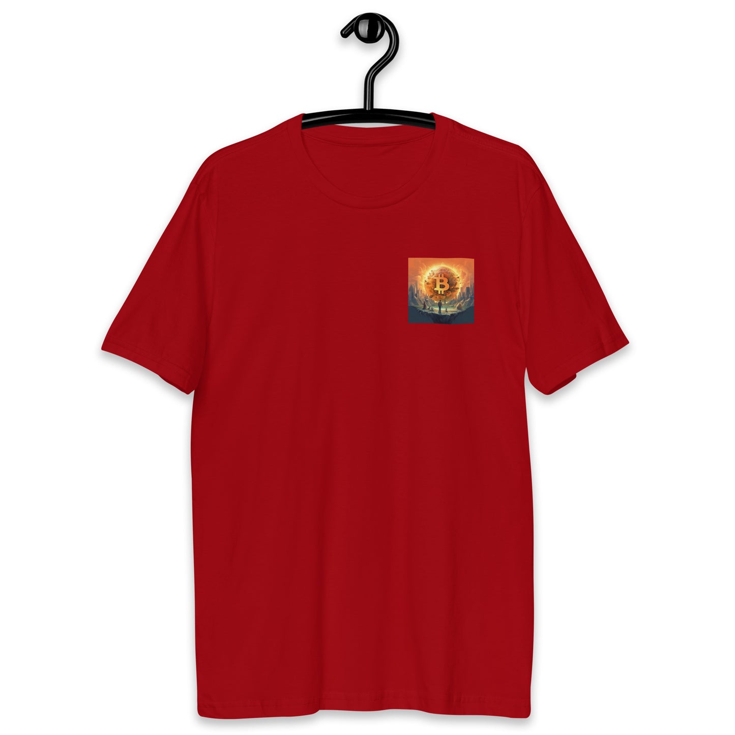 Camiseta use A Revolução Cripto está em Progresso