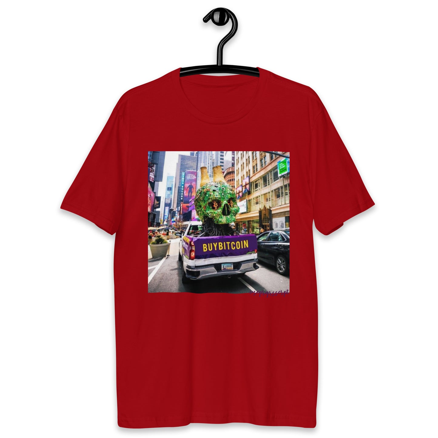 Camiseta Não siga os hipócritas Compre Bitcoin