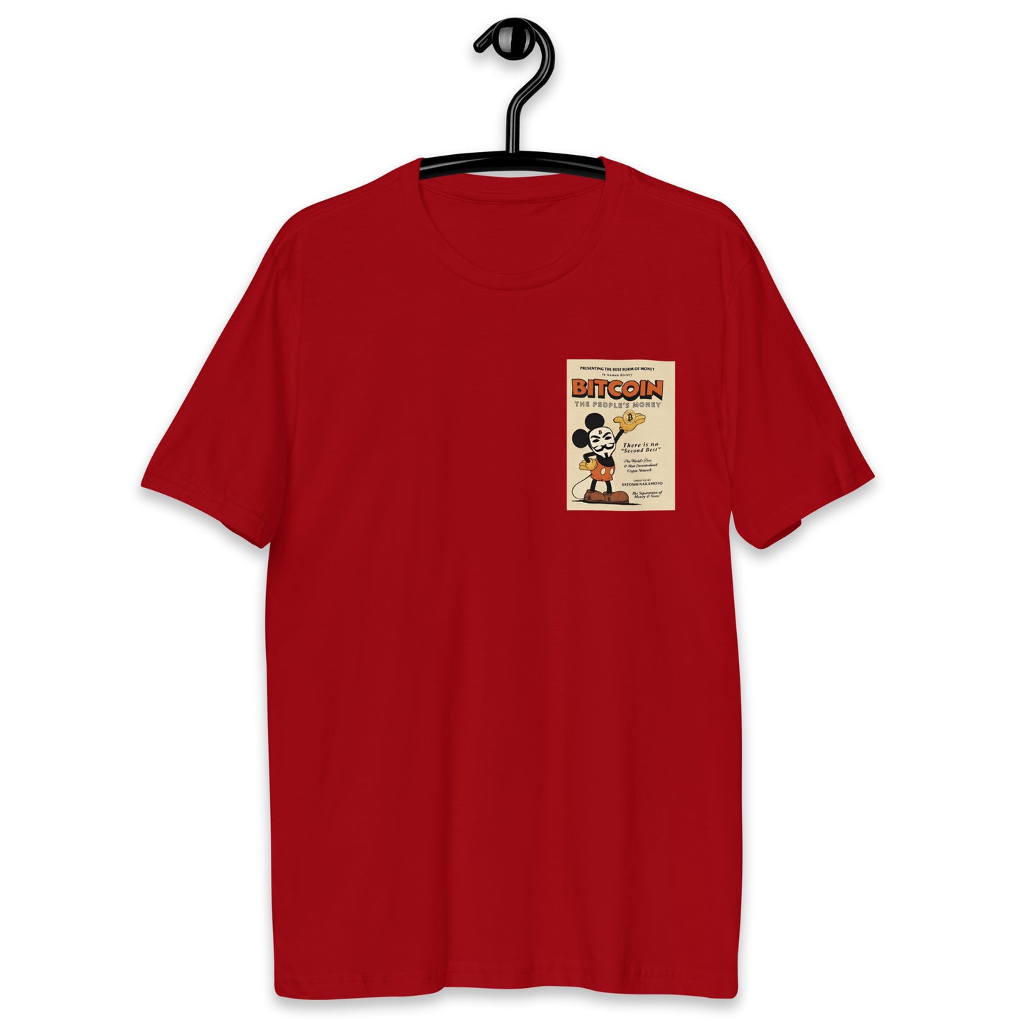 Camiseta use Satoshi Mouse Apresenta