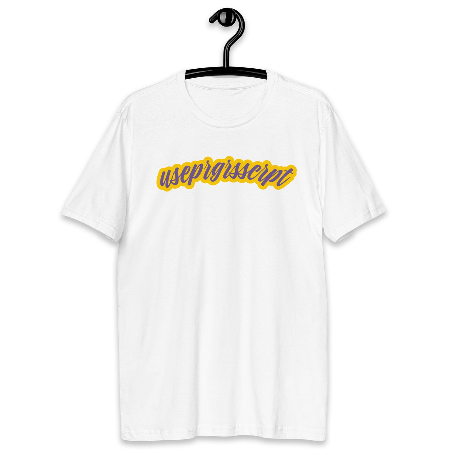 Camiseta useprgrsscrpt II