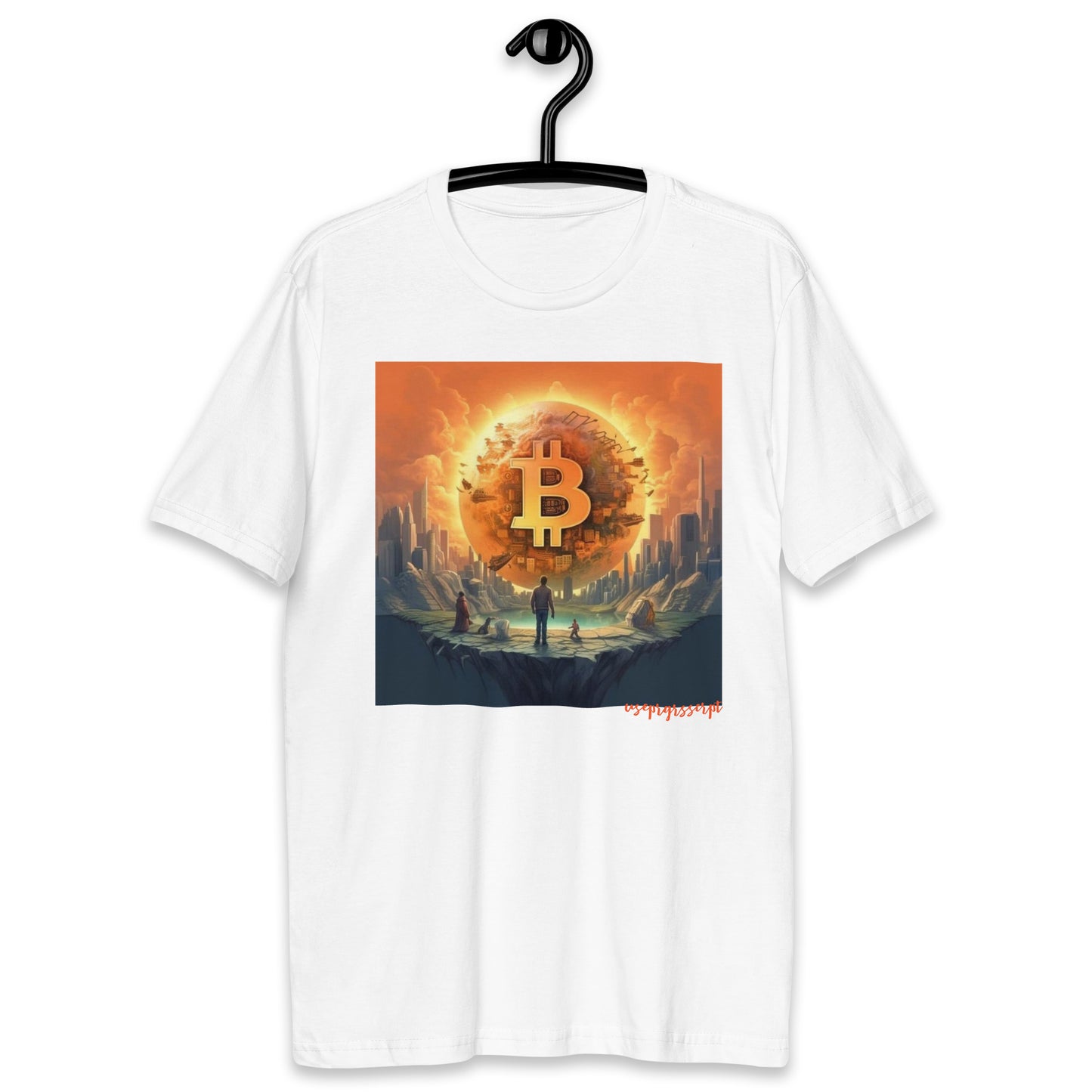 Camiseta A Revolução Cripto está em Progresso
