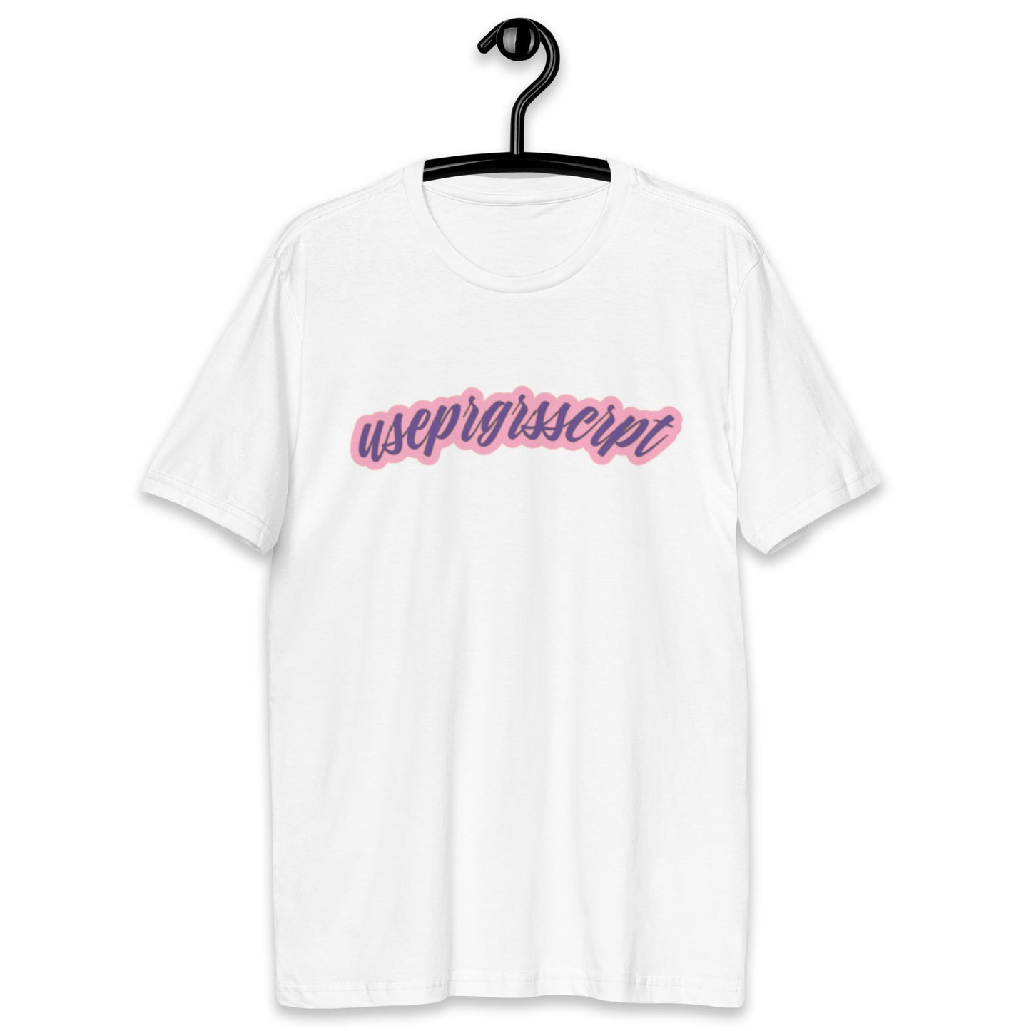 Camiseta useprgrsscrpt II Rosa