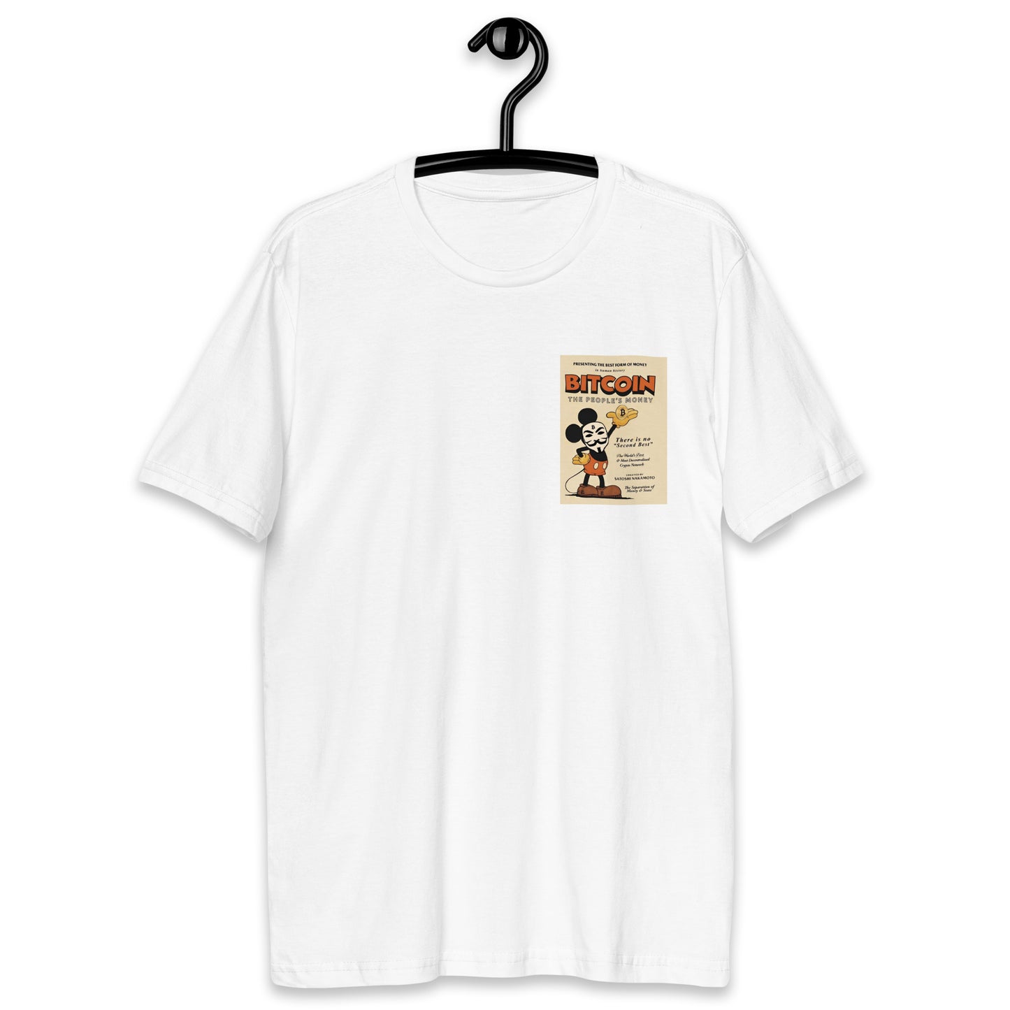 Camiseta use Satoshi Mouse Apresenta