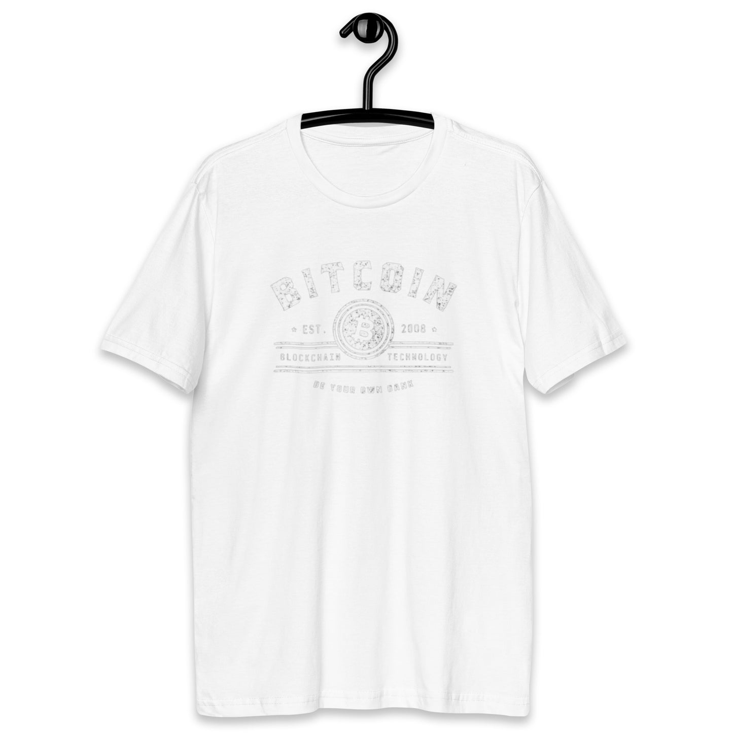 Camiseta Bitcoin seja seu próprio banco