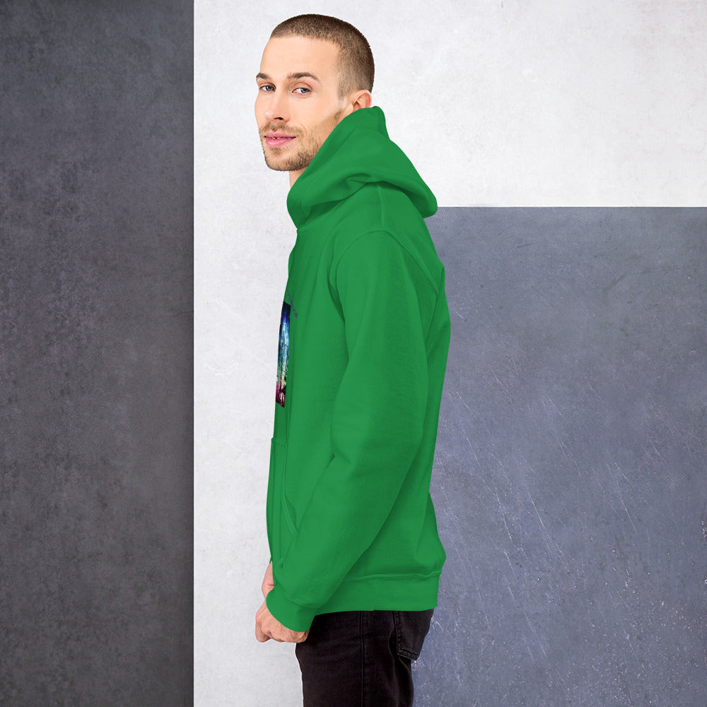 Unisex hooded sweatshirt METAVERSO Progressocripto collection