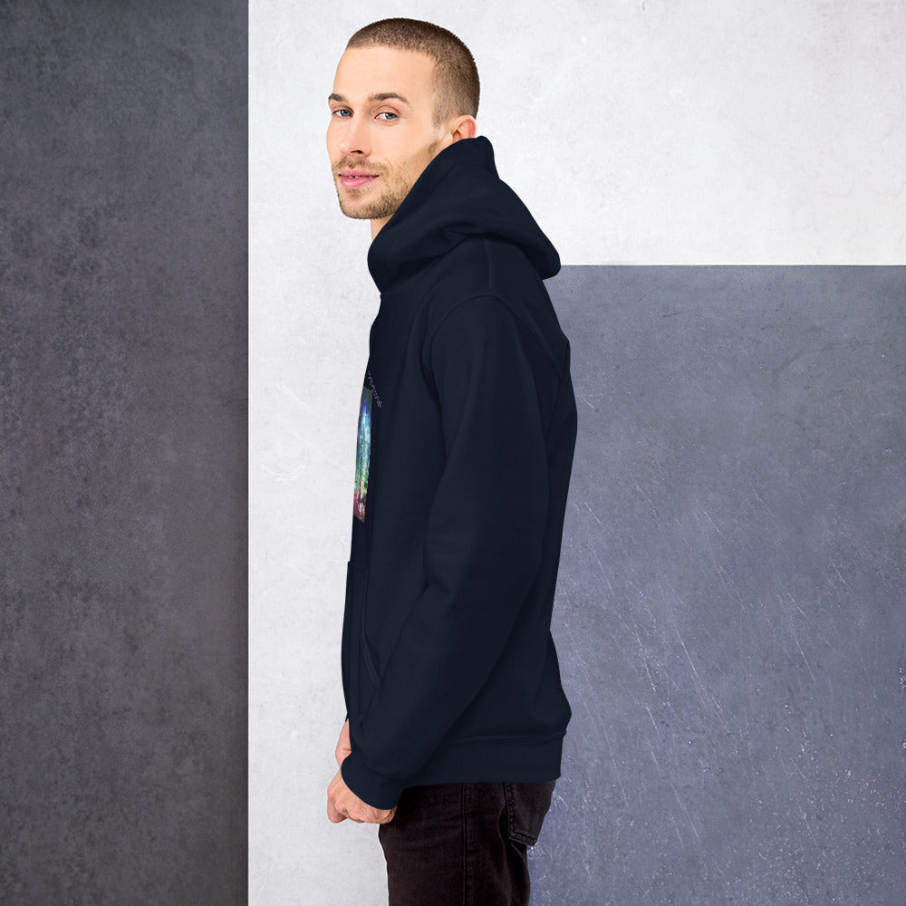 Unisex hooded sweatshirt METAVERSO Progressocripto collection
