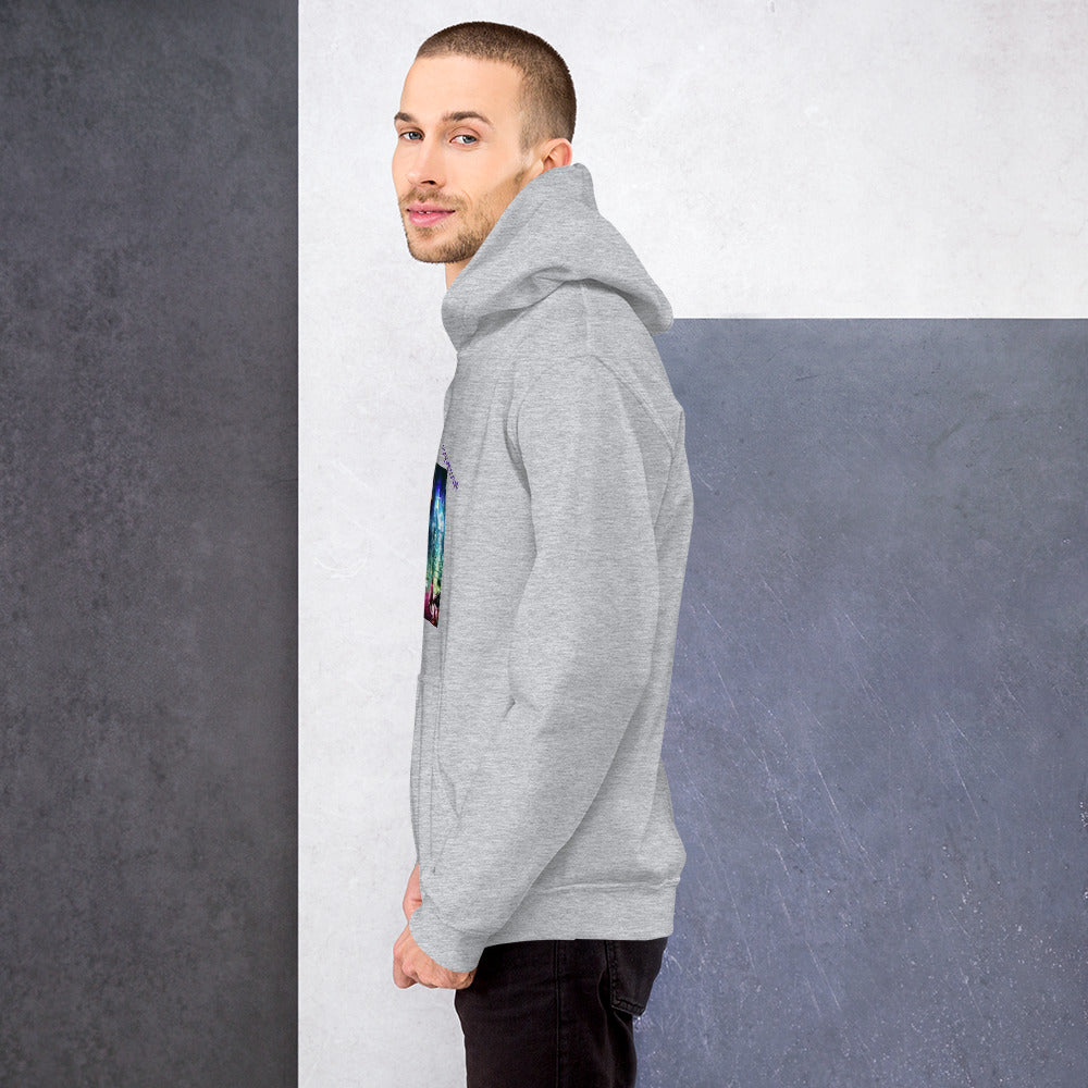 Unisex hooded sweatshirt METAVERSO Progressocripto collection