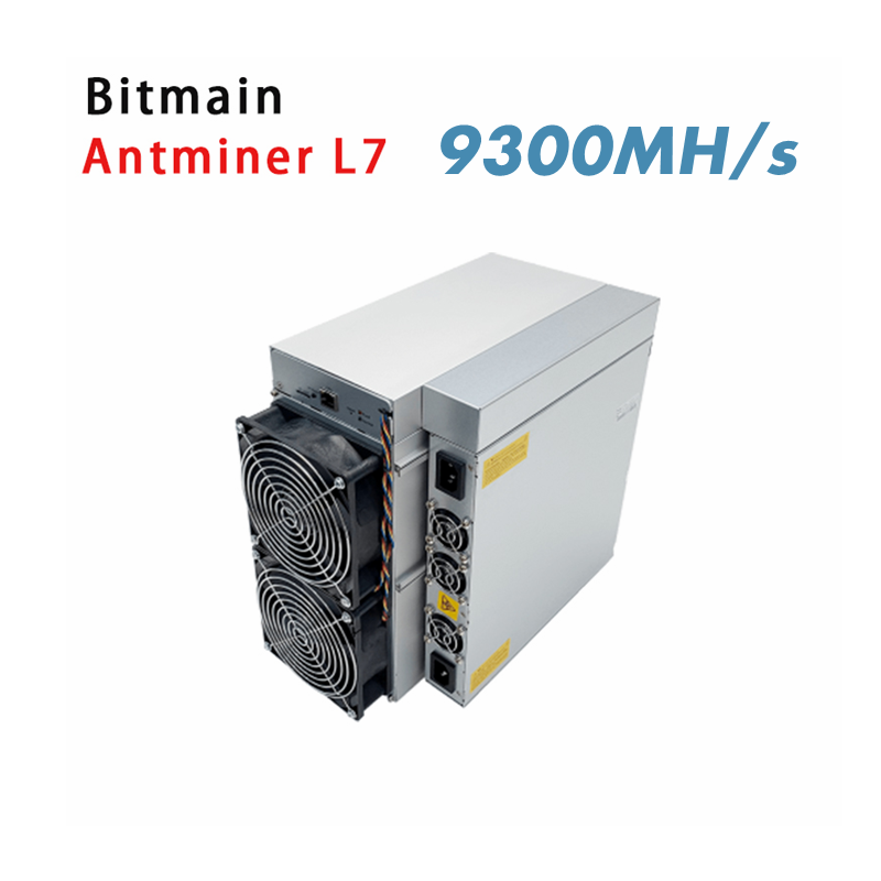 Antminer 9300 MHS 3425W com fonte de alimentação Bitmain L7 Litecoin Dogecoin Maquina de Mineração Cripto