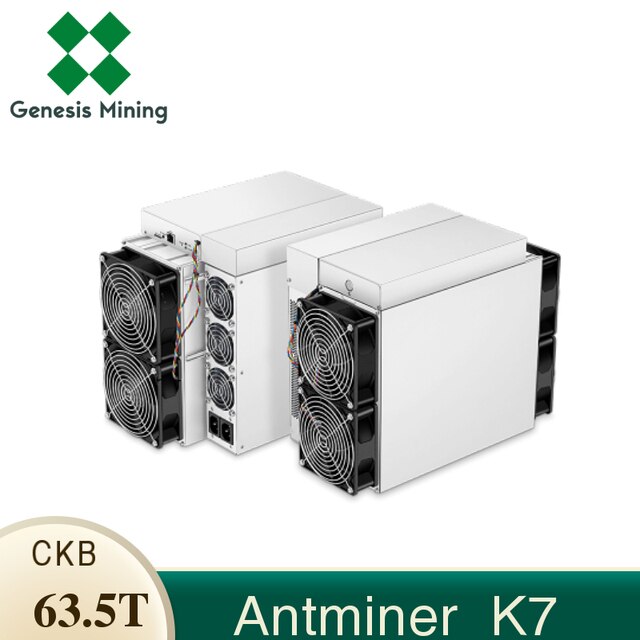 Maquina de Mineração CKB Bitmain Antminer K7 63.5T 3080w