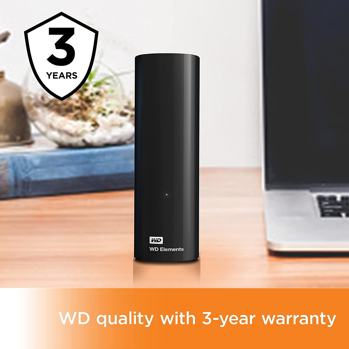 HD Western Digital WD Elements Desktop Disco Rigido 8TB 10TB 12TB 14TB 16TB 18TB USB 3.0 External HDD para Mineração (PoH) CHIA Mac PS4 & Xbox Original