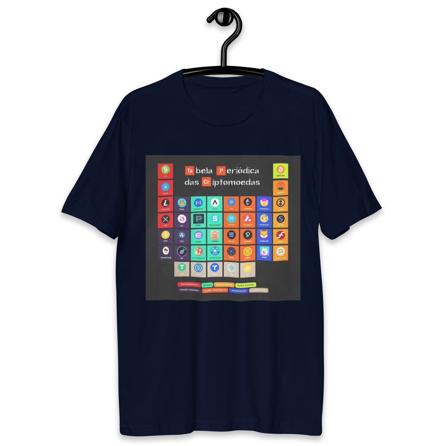 Crypto Periodic Table T-Shirt