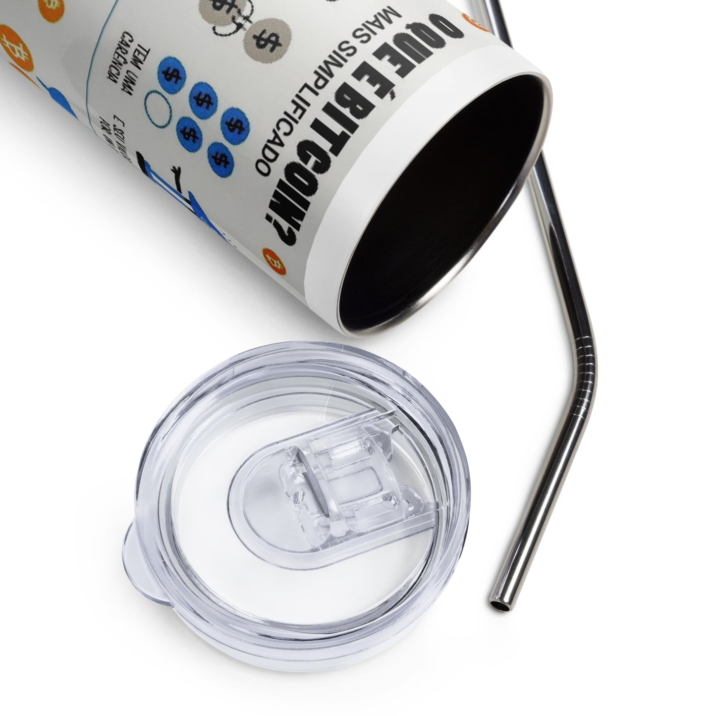 Bitcoin progresscripto stainless steel cup
