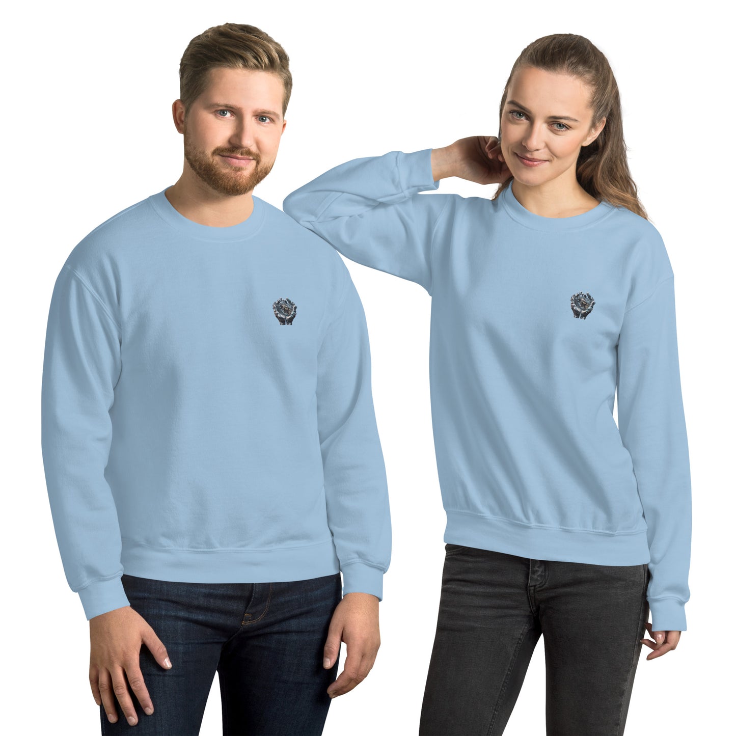 Unisex sweatshirt Change is in your hands!
