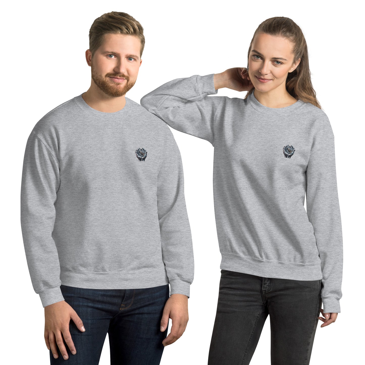 Unisex sweatshirt Change is in your hands!