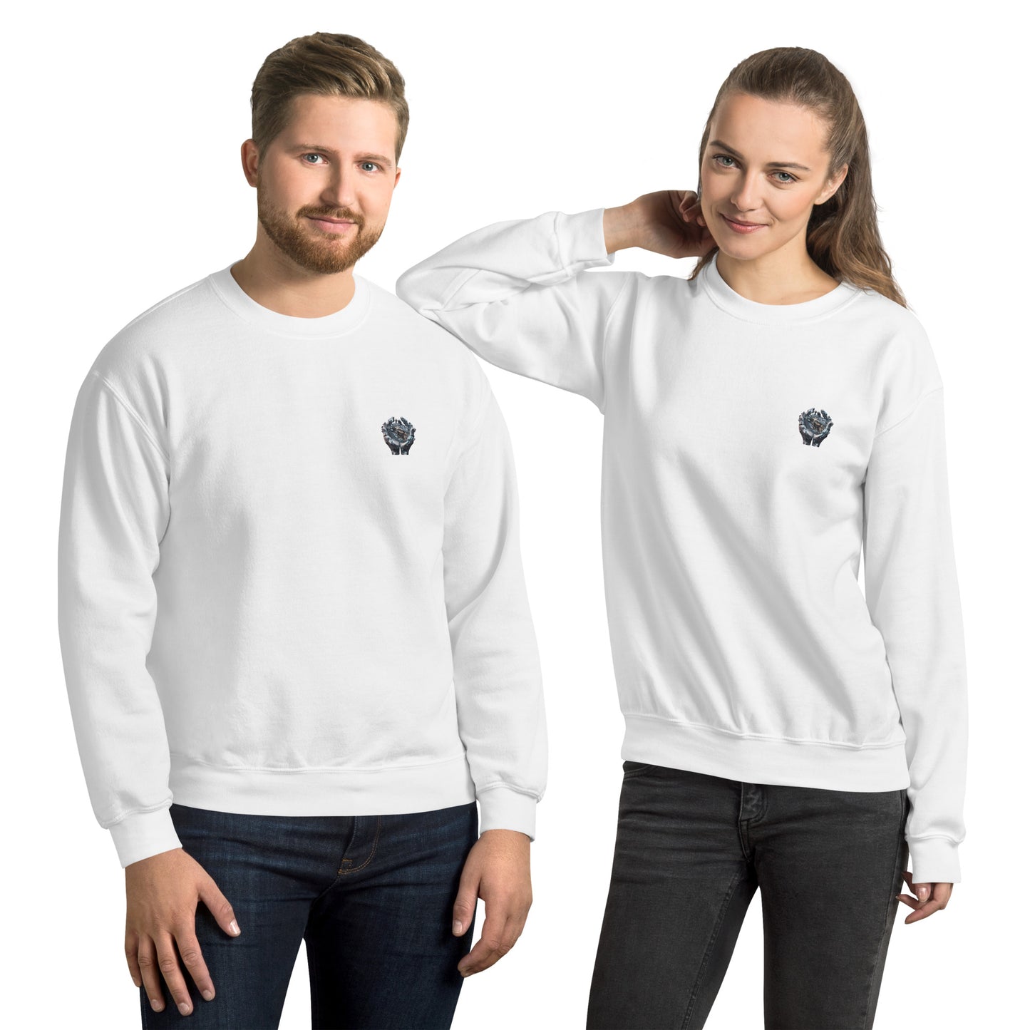 Unisex sweatshirt Change is in your hands!