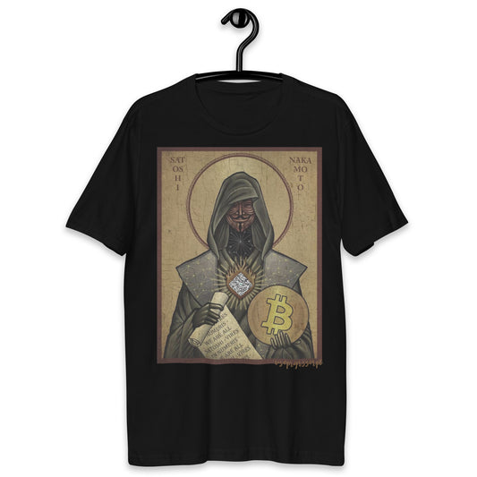 Camiseta Satoshi Nakamoto é o Bitcoin