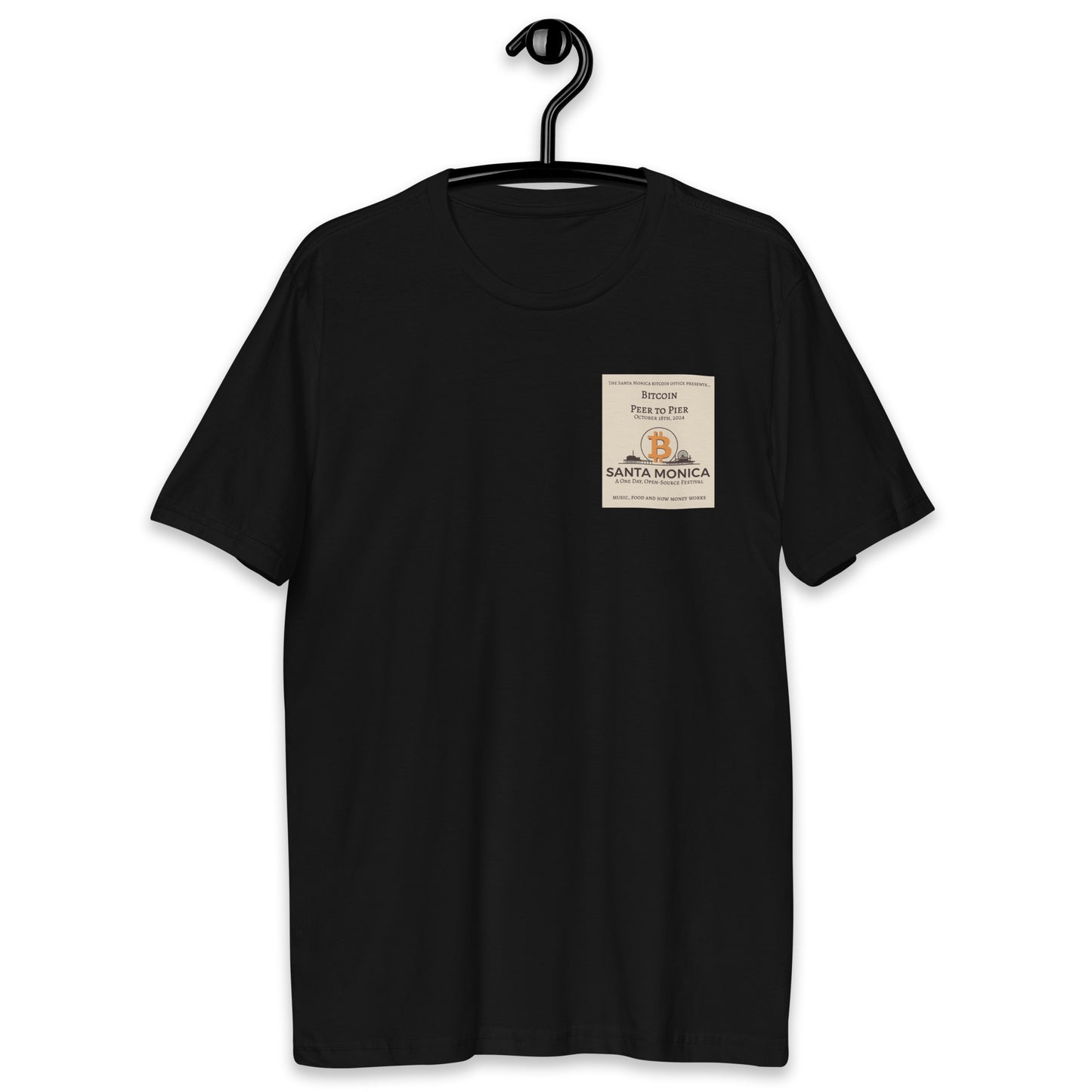 Camiseta use Bitcoin Santa Monica