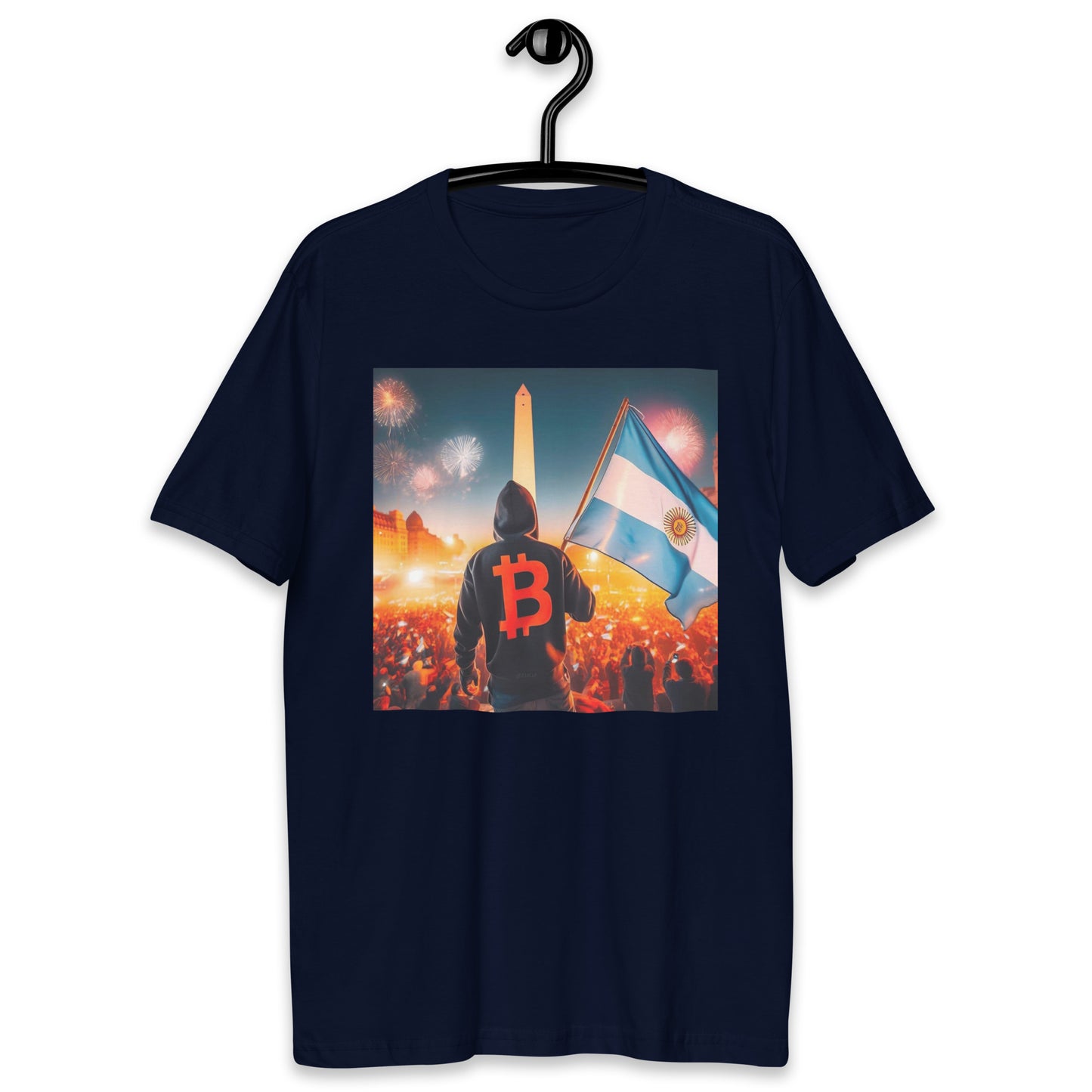 Camiseta Argentina Pró-Bitcoin