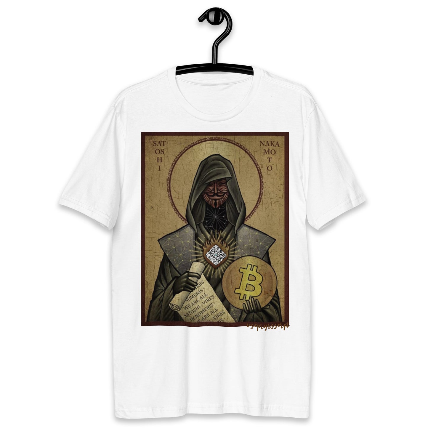 Camiseta Satoshi Nakamoto é o Bitcoin