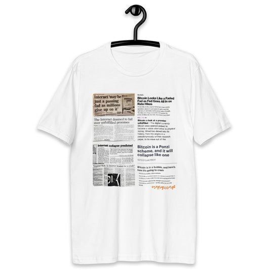 Camiseta Negando a Revolução Cripto