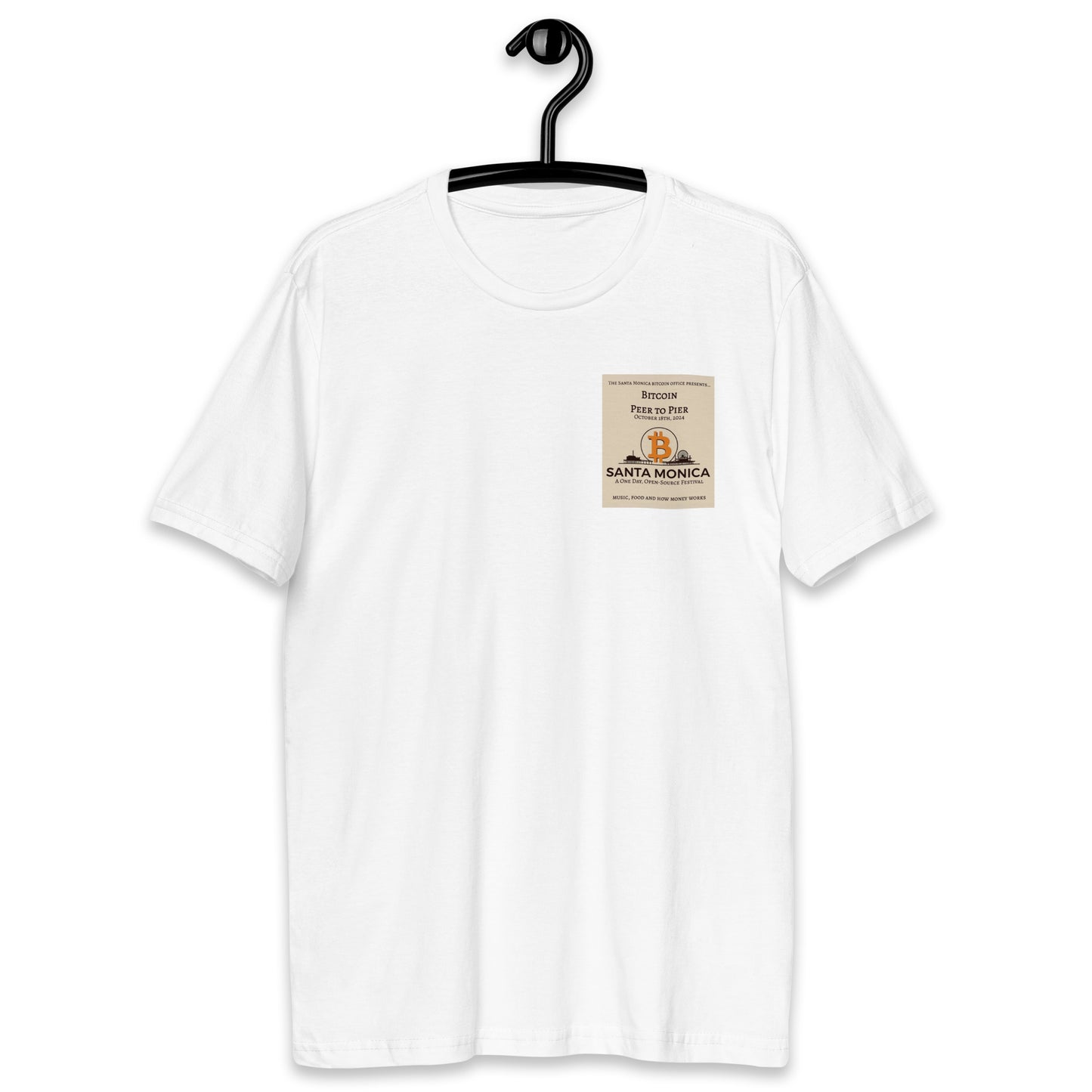 Camiseta use Bitcoin Santa Monica