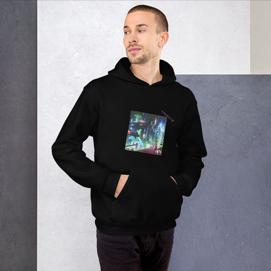 Unisex hooded sweatshirt METAVERSO Progressocripto collection