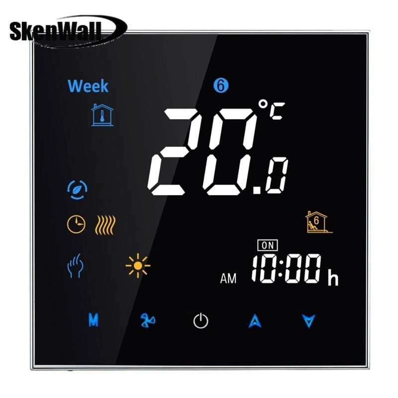 Termostato de Inteligente sala de aquecimento digital com sensor, exibição de temperatura / hora / semana / calor