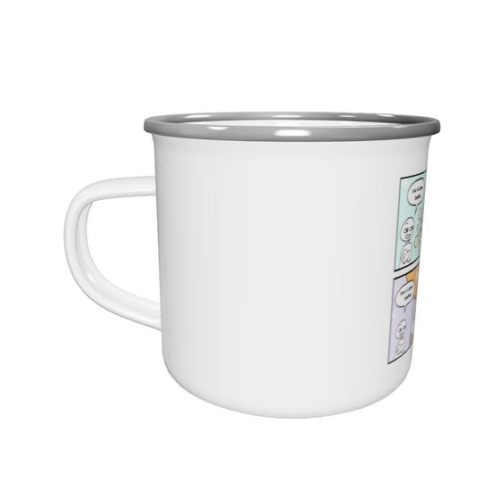 Caneca Esmaltada Isso é uma bolha